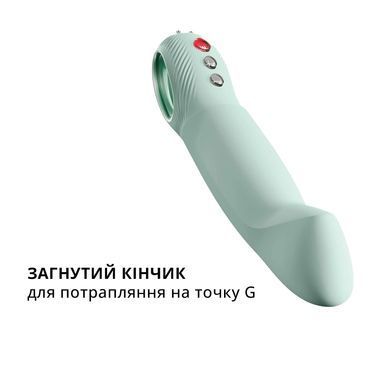 Пульсатор для точки G Fun Factory STRONIC G FORTE sage green, 8 режимів, суперпотужний SX0921 фото Купити Пульсатор для точки G Fun Factory STRONIC G FORTE sage green, 8 режимів, суперпотужний  Fun Factory (Німеччина) 5 331 грн