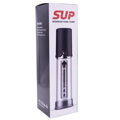 Вакуумна помпа Men Powerup - SUP Warrior King Pump SO8700 фото Купити Вакуумна помпа Men Powerup - SUP Warrior King Pump  Men Powerup (Китай) 803 грн