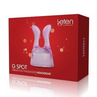 Насадка для вібромасажера Leten G SPOT HEADGEAR - 2 (40 x 60 мм) SO3602 фото Купити Насадка для вібромасажера Leten G SPOT HEADGEAR - 2 (40 x 60 мм)  Leten (Китай) 127 грн