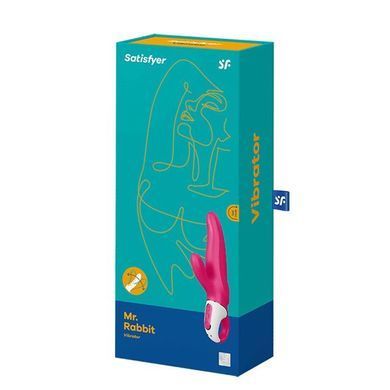 Потужний вібратор-кролик Satisfyer Vibes Mr. Rabbit, два мотори, литий силікон, 12 режимів роботи SO2199 фото Купити Потужний вібратор-кролик Satisfyer Vibes Mr. Rabbit, два мотори, литий силікон, 12 режимів роботи  Satisfyer (Німеччина) 1 903 грн