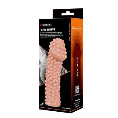 Насадка на член Kokos Penis Sleeve PS 004 L SX3245 фото Купити Насадка на член Kokos Penis Sleeve PS 004 L  Kokos (Південна Корея) 581 грн