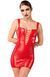 Сукня Noir Handmade F364 Bombshell Lace-Up Mini Dress Red L SX4076 фото 1
