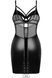 Сорочка Obsessive Dominna chemise & thong S/M SX3569 фото 4