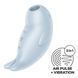 Вакуумный клиторальный стимулятор с вибрацией Satisfyer Seal You Soon, 2 независимых мотора SX0564 фото 1