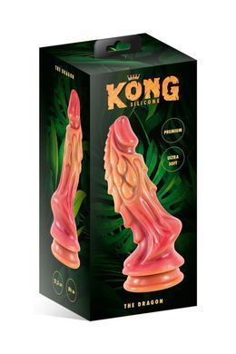 Фэнтезийный фаллоимитатор Kong Silicone The Dragon SO9938 фото Купить   Kong Silicone (Франція) 2 161 грн