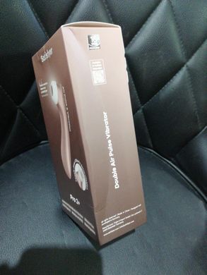 Вакуумний кліторальний стимулятор Satisfyer Pro 2+ Vibration з вібрацією (пошкоджене паковання!!!), Золотистий