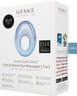 Масажер для очей GESKE Cool&Warm Eye Massager 7в1 starlight HB0307 фото Купити Масажер для очей GESKE Cool&Warm Eye Massager 7в1 starlight  GESKE 889 грн
