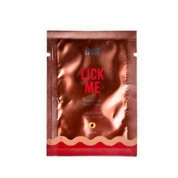 Пробник геля для оральных ласк с согревающим эффектом INTT Lick Me Kissable Gel Peach 2 мл SX2808 фото Купить   Intt (Бразилія-Португалія) 91 грн