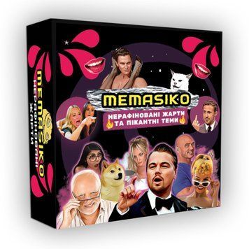 Настольная игра &laquo;MEMASIKO - нерафіновані жарти та пікантні теми&raquo; 18+ (UA) SX1585 фото Купить   FlixPlay (Україна) 452 грн