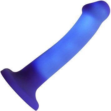 Светящийся дилдо Strap-On-Me Glow-LED Dildo Purple - M SX2851 фото Купить   Strap-On-Me (Франція) 3 510 грн