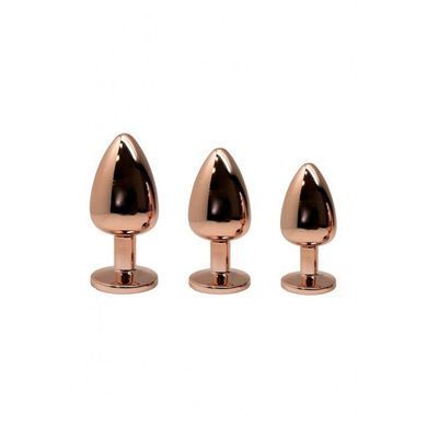 Металева анальна пробка Wooomy Tralalo Rose Gold Metal Plug Magenta L, діаметр 4 см, довжина 9 см SO7425 фото Купити Металева анальна пробка Wooomy Tralalo Rose Gold Metal Plug Magenta L, діаметр 4 см, довжина 9 см  Wooomy (Іспанія) 646 грн