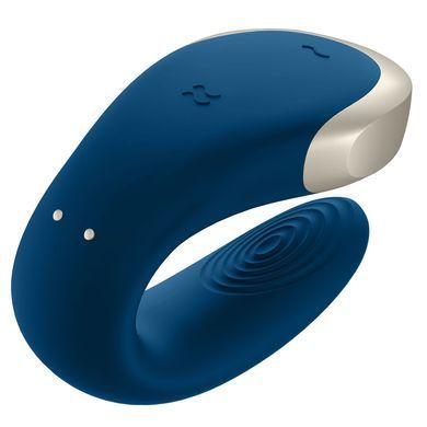 Смарт-вібратор для пар Satisfyer Double Love (Blue) SO4929 фото Купити Смарт-вібратор для пар Satisfyer Double Love (Blue)  Satisfyer  2 313 грн