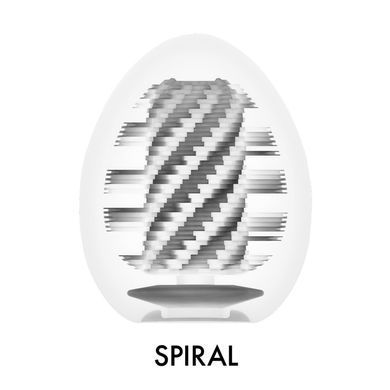 Мастурбатор-яйце Tenga Egg Spiral, щільний TPE, пробник лубриканту 5 мл SO9798 фото Купити Мастурбатор-яйце Tenga Egg Spiral, щільний TPE, пробник лубриканту 5 мл  Tenga (Японія) 396 грн