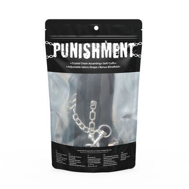 Наручники Punishment - Crystal Detail Handcuffs - Black SX2227 фото Купити Наручники Punishment - Crystal Detail Handcuffs - Black  Punishment (Канада) 1 154 грн