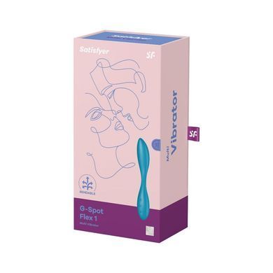 Універсальний вібратор Satisfyer G-Spot Flex 1, гнучкий стовбур із фіксацією положення SO6722 фото Купити Універсальний вібратор Satisfyer G-Spot Flex 1, гнучкий стовбур із фіксацією положення  Satisfyer  1 274 грн