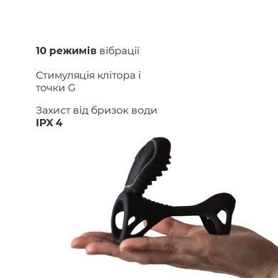 Насадка на член з вібрацією Adrien Lastic Gladiator з пультом LRS розмір F, два мотори AD306292 фото Купити Насадка на член з вібрацією Adrien Lastic Gladiator з пультом LRS розмір F, два мотори  Adrien Lastic 2 586 грн