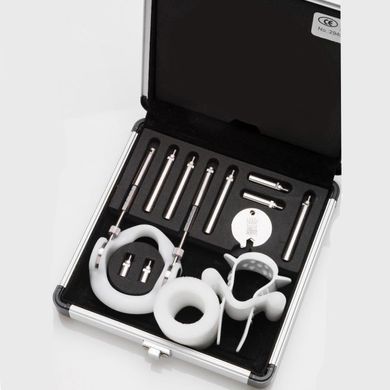 Экстендер для увеличения члена Jes-Extender Titanium, ремешковый, алюминиевый кейс SO2912 фото Купить   Male Edge (Данія) 9 978 грн