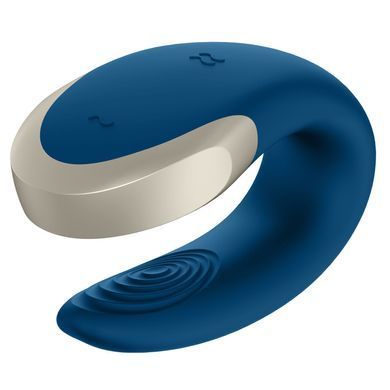 Смарт-вібратор для пар Satisfyer Double Love (Blue) SO4929 фото Купити Смарт-вібратор для пар Satisfyer Double Love (Blue)  Satisfyer  2 313 грн