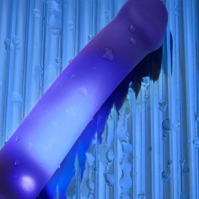 Светящийся дилдо Strap-On-Me Glow-LED Dildo Purple - M SX2851 фото Купить   Strap-On-Me (Франція) 3 510 грн