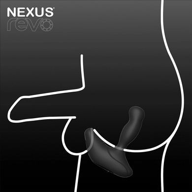 Смарт-массажер простаты Nexus Revo Stealth with APP, вибрация+ротация, пульт ДУ, до 10 часов работы SX2419 фото Купить   Nexus (Великобританія) 8 315 грн