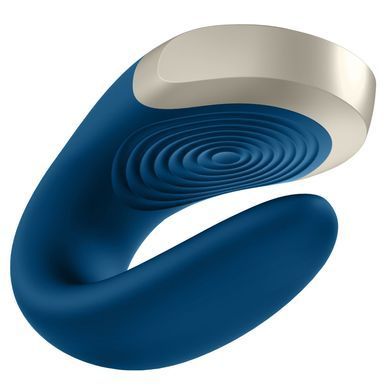 Смарт-вібратор для пар Satisfyer Double Love (Blue) SO4929 фото Купити Смарт-вібратор для пар Satisfyer Double Love (Blue)  Satisfyer  2 313 грн