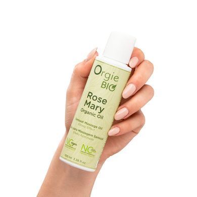 Масажна олія Orgie &ndash; Bio Rosemary Organic Oil (100 мл), органічна, веганська формула SX1535 фото Купити Масажна олія Orgie &ndash; Bio Rosemary Organic Oil (100 мл), органічна, веганська формула  Orgie 720 грн