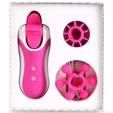 Стимулятор с имитацией оральных ласк FeelzToys - Clitella Oral Clitoral Stimulator Pink SO5068 фото Купить   FeelzToys (Нідерланди) 1 450 грн