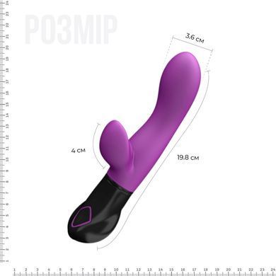 Вібратор-кролик Adrien Lastic Gaia AD11073 фото Купити Вібратор-кролик Adrien Lastic Gaia  Adrien Lastic 1 607 грн