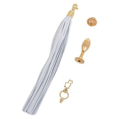 Металева анальна пробка Хвіст поні LOCKINK SEVANDA White Pony-Tail Anal Pear-shape Plug SX0869 фото Купити Металева анальна пробка Хвіст поні LOCKINK SEVANDA White Pony-Tail Anal Pear-shape Plug  LOCKINK (Китай) 1 293 грн