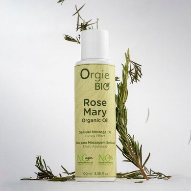 Масажна олія Orgie &ndash; Bio Rosemary Organic Oil (100 мл), органічна, веганська формула SX1535 фото Купити Масажна олія Orgie &ndash; Bio Rosemary Organic Oil (100 мл), органічна, веганська формула  Orgie 720 грн