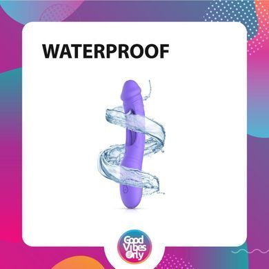 Вібратор Good Vibes Only - Flax Vibrating Dildo with G-Spot Stimulator SX3064 фото Купити Вібратор Good Vibes Only - Flax Vibrating Dildo with G-Spot Stimulator  Good Vibes Only (Нідерланди) 3 261 грн