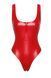 Боді Noir Handmade F352 Red powerwetlook body - S SX1977 фото 6