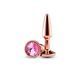 Анальна пробка NS Novelties Rear Assets - Tapered - Small - Rose Gold - Pink SX4387 фото 1