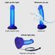 Светящийся дилдо Strap-On-Me Glow-LED Dildo Purple - M SX2851 фото 2