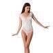 Бодистокинг Passion BS064 One Size, White, боди, закрытое плечо, открытый доступ PBS064W фото 1