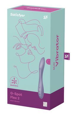 Универсальный вибратор Satisfyer G-Spot Flex 2, гибкий ствол с фиксацией положения SO6723 фото Купить   Satisfyer (Німеччина) 1 588 грн
