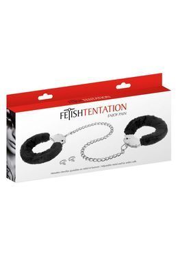 Поножі Fetish Tentation Adjustable metal and fur ankle cuffs SX1088 фото Купити Поножі Fetish Tentation Adjustable metal and fur ankle cuffs  Fetish Tentation (Франція) 581 грн