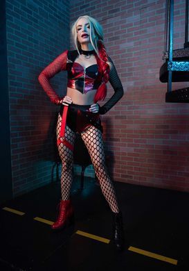 Еротичний костюм Leg Avenue Crime Spree Sweetie Costume XS, топ, шорти SO9203 фото Купити Еротичний костюм Leg Avenue Crime Spree Sweetie Costume XS, топ, шорти  Leg Avenue (США) 3 325 грн