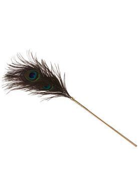 Перо Павлина Taboom DONA Peacock Tickler на длинной ручке TABOOM &mdash; фото