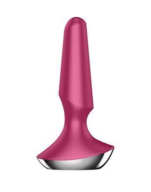 Анальная смарт-вибропробка Satisfyer Plug-ilicious 2 Berry SO5443 фото Купить   Satisfyer (Німеччина) 2 217 грн