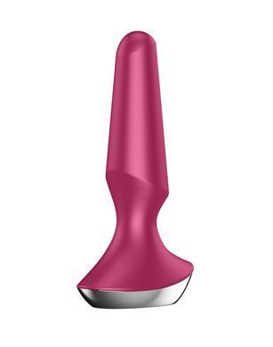 Анальная смарт-вибропробка Satisfyer Plug-ilicious 2 Berry SO5443 фото Купить   Satisfyer (Німеччина) 2 217 грн