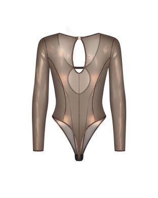 Боді Obsessive Soranna long-sleeved teddy 2XL/3XL Obsessive  &mdash; фото