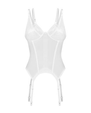 Корсет Obsessive Arrowel White corset S/M SX2585 фото Купити Корсет Obsessive Arrowel White corset S/M  Obsessive (Польща) 2 032 грн
