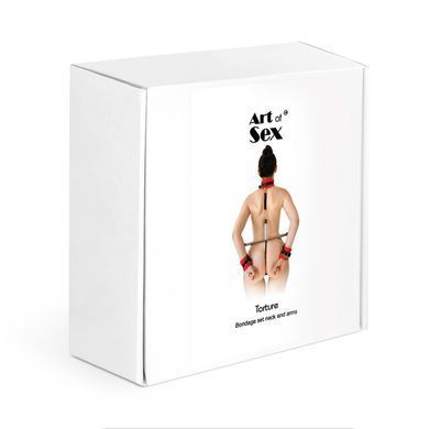 Распорка для шеи и рук Art of Sex Bondage Set - Torture SO8294 фото Купить   Art of Sex  2 956 грн