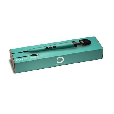 Вибромассажер DOXY3 USB-C Massager TURQUOISE SX2452 фото Купить   Doxy (Великобританія) 4 462 грн