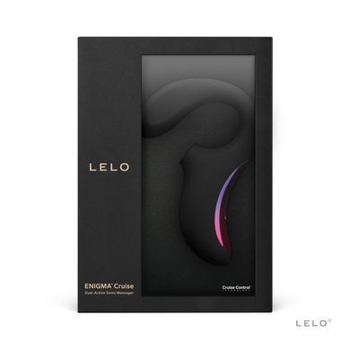 Кліторально-вагінальний звуковий стимулятор LELO Enigma Cruise Black SO8072 фото Купити Кліторально-вагінальний звуковий стимулятор LELO Enigma Cruise Black  Lelo (Швеція) 11 364 грн