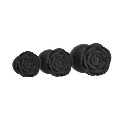 Набір силіконових анальних пробок BMS Roses Til&rsquo; Dawn Silicone Anal Plug Kit (пошкоджене паковання!!!)