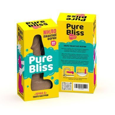 Крафтове мило-член із присоскою Pure Bliss BIG Brown, натуральне SO6363 фото Купити Крафтове мило-член із присоскою Pure Bliss BIG Black, натуральне  Pure Bliss (Україна) 415 грн