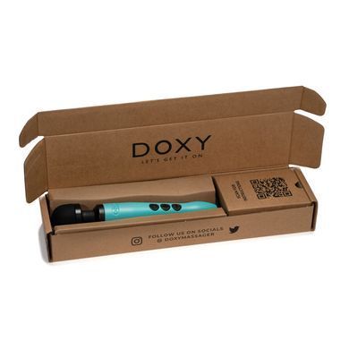 Вибромассажер DOXY3 USB-C Massager TURQUOISE SX2452 фото Купить   Doxy (Великобританія) 4 462 грн