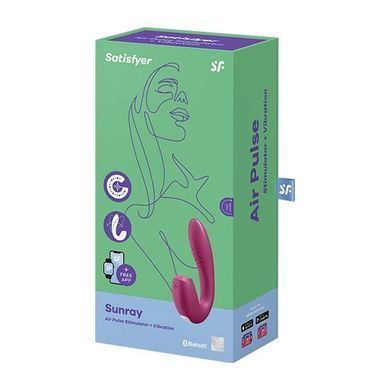 Вакуумный смарт-вибратор Satisfyer Sunray Berry, 4 положение ствола SO6113 фото Купить   Satisfyer  2 209 грн